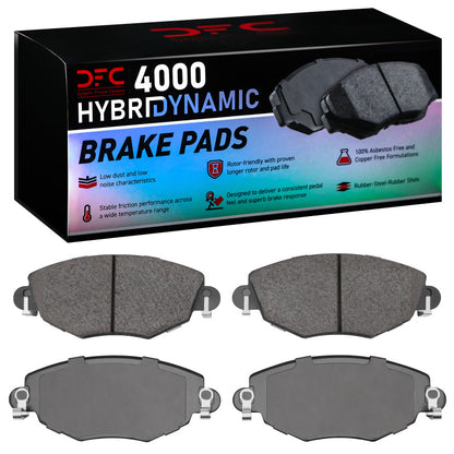 DFC 01-08 Jaguar X-Type Front 4000 Hybridynamic Brake Pads