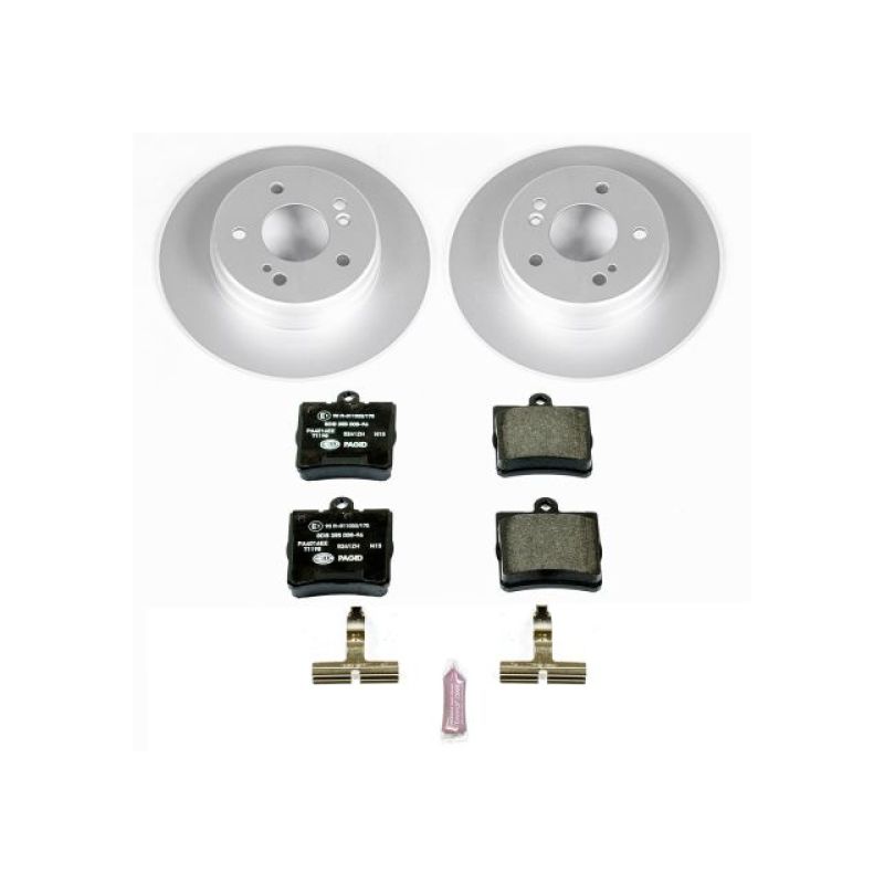 Power Stop 04-08 Chrysler Crossfire Rear Euro-Stop Brake Kit PowerStop