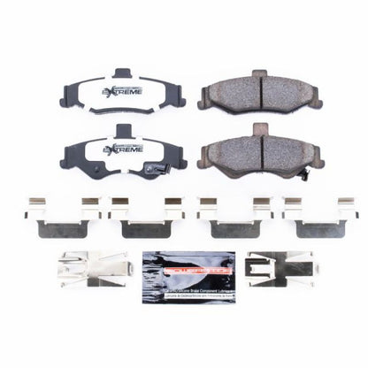 Power Stop 98-02 Chevrolet Camaro Rear Z26 Extreme Street Brake Pads w/Hardware PowerStop