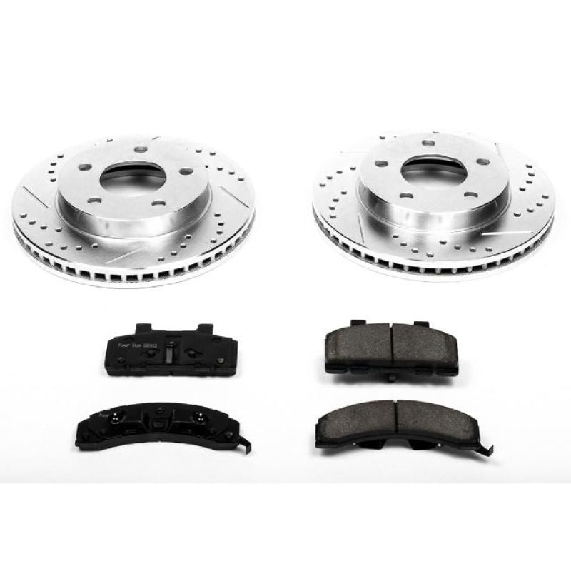 Power Stop 83-96 Buick Century Front Z23 Evolution Sport Brake Kit PowerStop