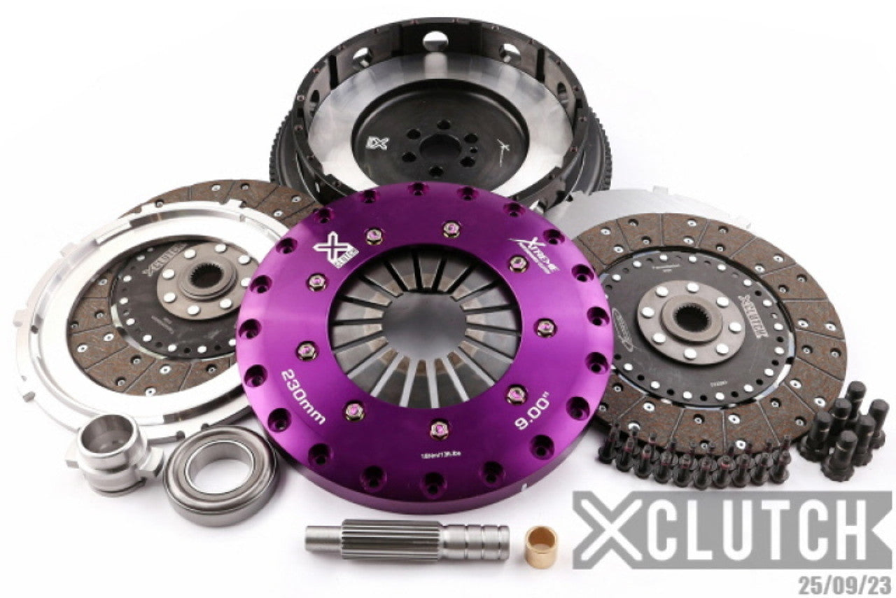 XClutch 91-94 Nissan Skyline GT-R 2.6L 9in Twin Solid Carbon Clutch Kit