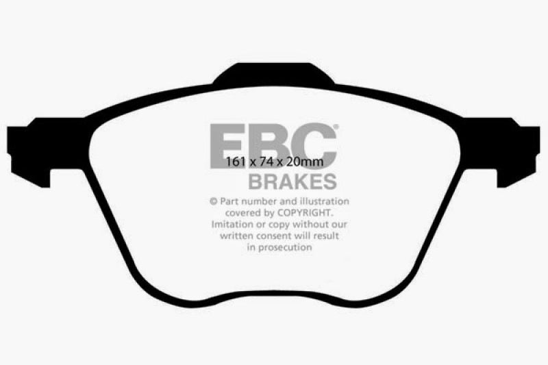 EBC Ultimax2 Front Brake Pads - UD880