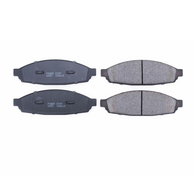 Power Stop 03-05 Lincoln Aviator Front Z16 Evolution Ceramic Brake Pads PowerStop