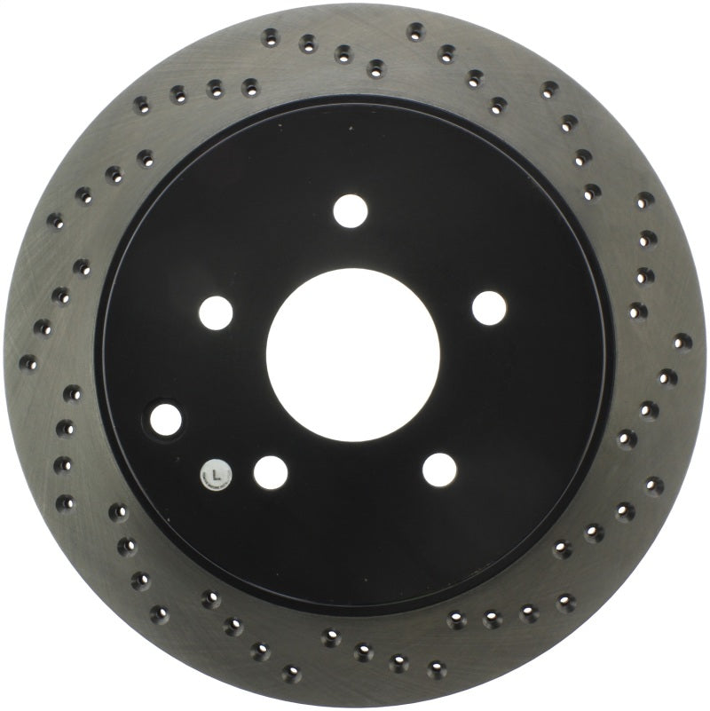 StopTech 03-07 Infiniti FX35/45 Drilled Left Rear Rotor Stoptech