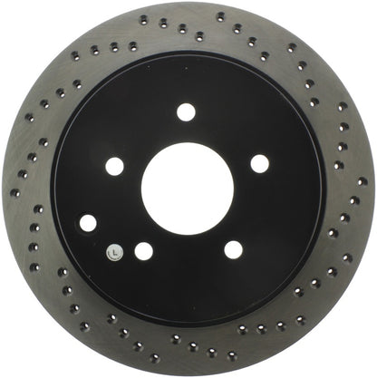 StopTech 03-07 Infiniti FX35/45 Drilled Left Rear Rotor Stoptech