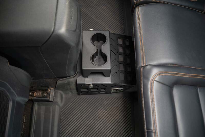 DV8 21+ Ford Bronco Rear Seat Cup Holder and Molle Panels (2-Door Models)
