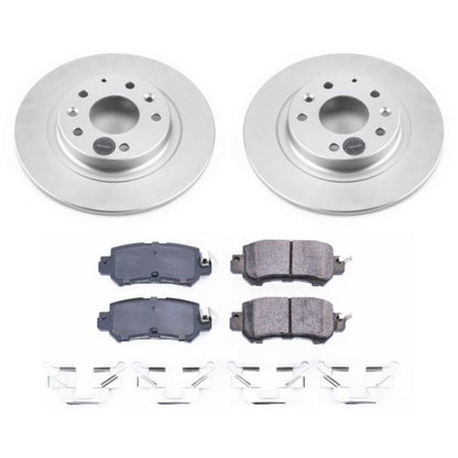 Power Stop 16-18 Mazda CX-3 Rear Z17 Evolution Geomet Coated Brake Kit PowerStop