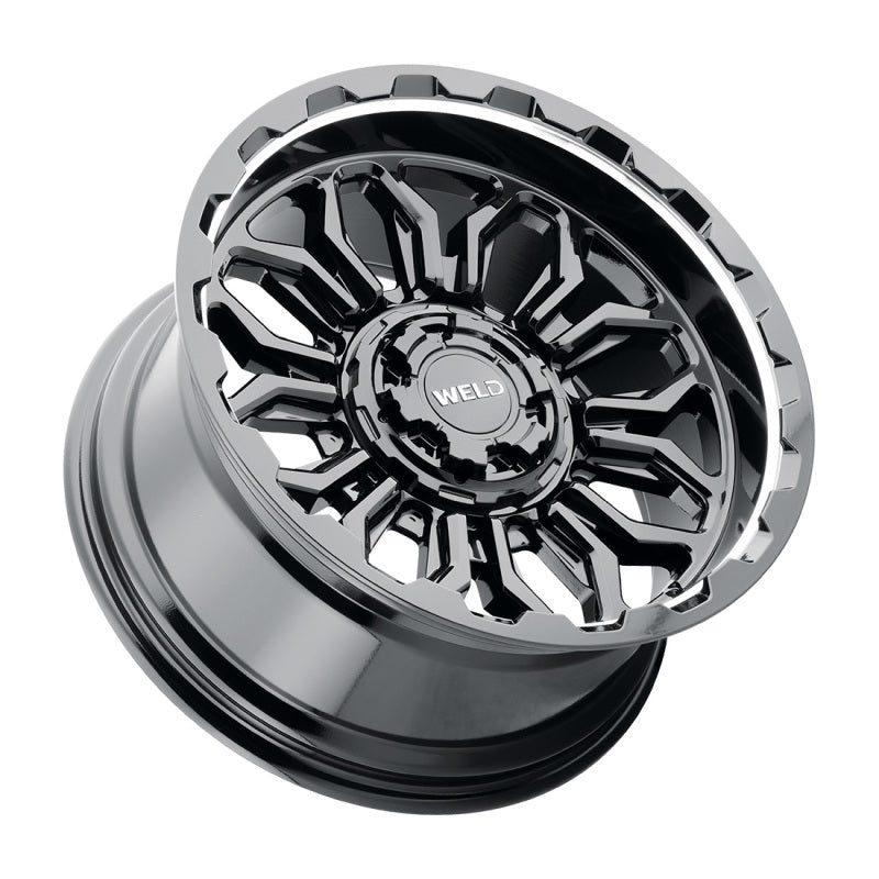 Weld W139 20X9 Flare 6X135 6X139.7 ET00 BS5.00 Gloss Black MIL 106.1 Weld