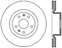 Load image into Gallery viewer, StopTech Power Slot 10-13 Hyundai Genesis Coupe Track &amp; R-Spec Front Left Drilled Rotor