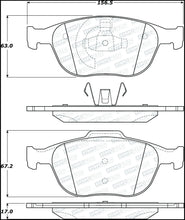 Load image into Gallery viewer, StopTech Premium Ceramic Brake Pads - 308.09700