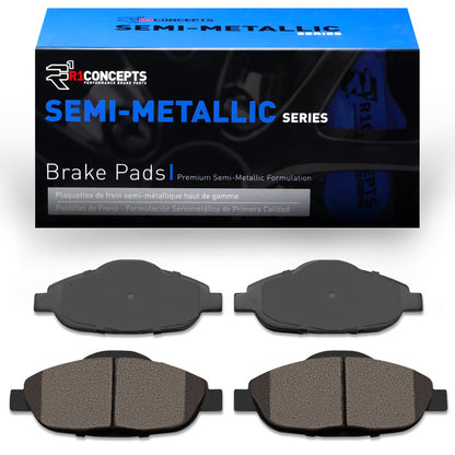 R1 Front Semi-Metallic Brake Pads 2009-2012 Peugeot 308 (Mexico) - 2311-1696-00
