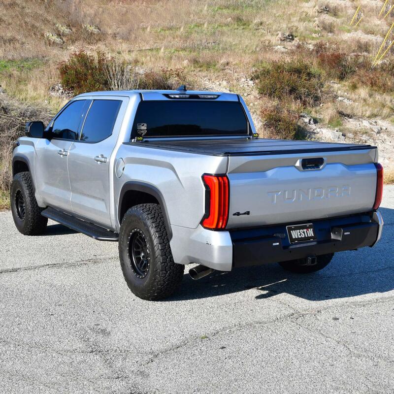 Westin 22-24 Toyota Tundra Pro-Series Rear Bumper - Textured Black Westin