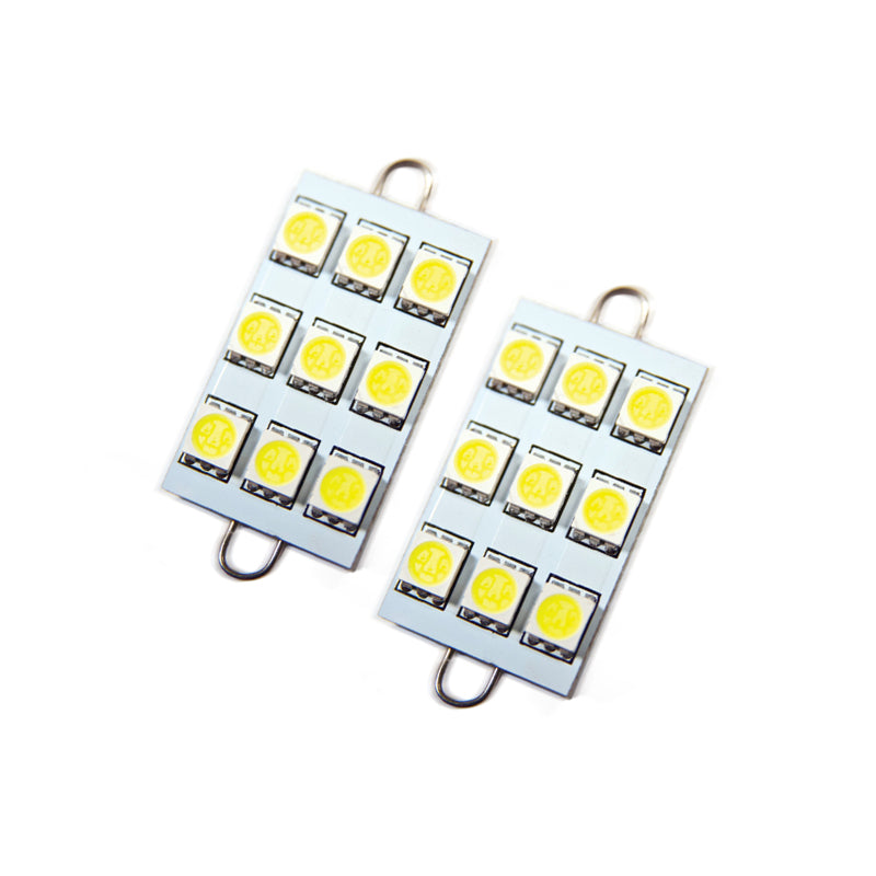 Oracle 44MM 6 LED 3 Chip - Loop Festoon Bulbs (Pair) - White