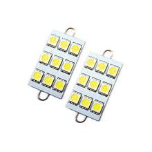 Load image into Gallery viewer, Oracle 44MM 6 LED 3 Chip - Loop Festoon Bulbs (Pair) - White