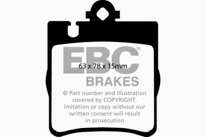 EBC Ultimax2 Rear Brake Pads - UD876 EBC