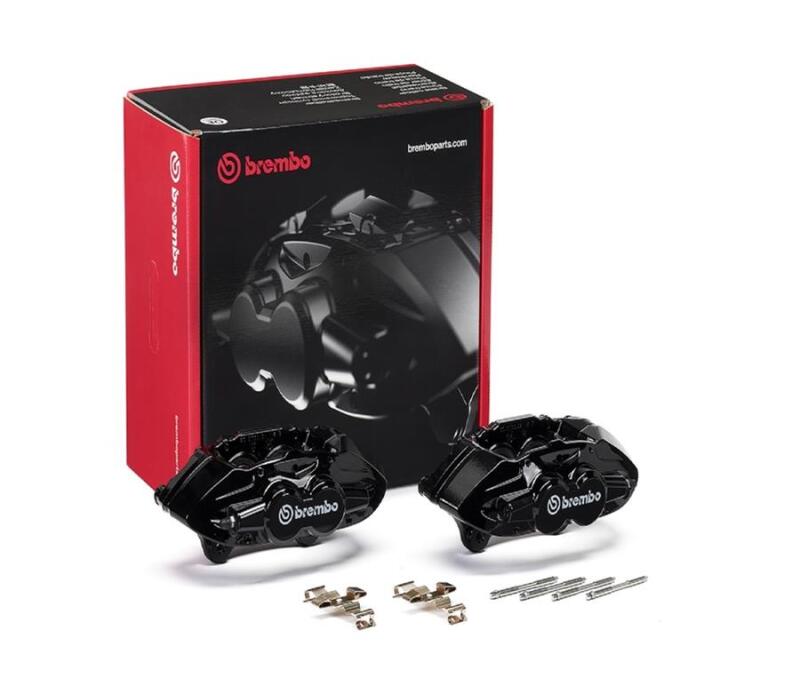 Brembo OE Front Hydraulic X-Style Brake Caliper - Black Brembo OE