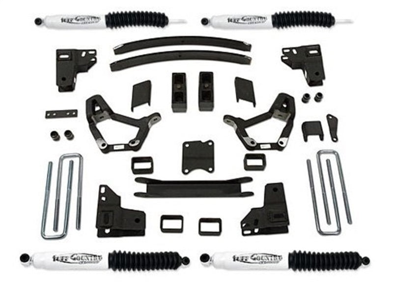 Tuff Country 86-95 Toyota Truck 4x4 4in Lift Kit (w/2.5in Wide Rear U-Bolts No Shocks)