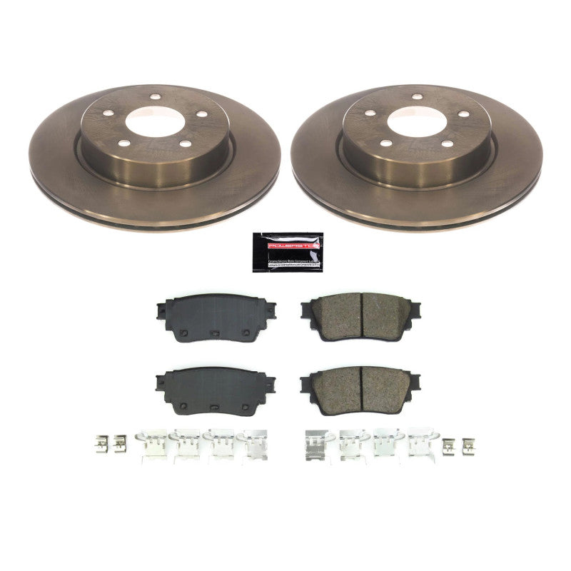 Power Stop 2021 Nissan Rogue Rear Autospecialty Brake Kit PowerStop
