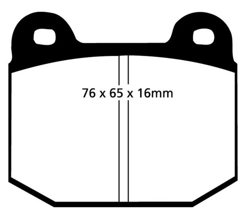 EBC RedStuff Front Brake Pads - DP3197C EBC