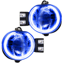 Load image into Gallery viewer, Oracle Lighting 06-08 Dodge Ram Pre-Assembled LED Halo Fog Lights -Blue SEE WARRANTY