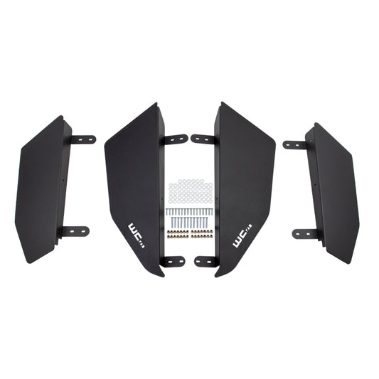 Wehrli 2019+ Honda Talon 1000X 4 Seat Lower Door Kit - Fine Texture Black - WCF102028-FTB