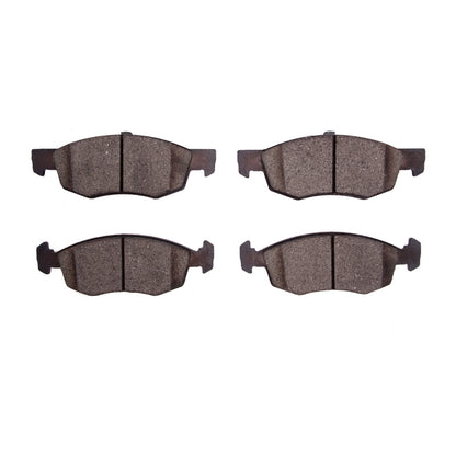 R1 Front Semi-Metallic Brake Pads 2015-2018 Dodge Vision (Mexico) - 2311-1906-00
