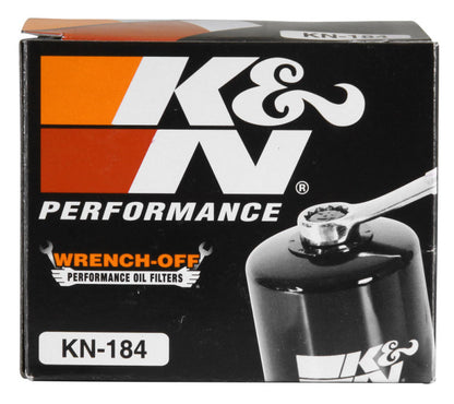 K&N Oil Filter 2.688in Height x 3.031in OD Powersports - Canister