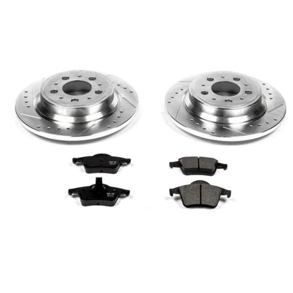 Power Stop 01-09 Volvo S60 Rear Z23 Evolution Sport Brake Kit PowerStop