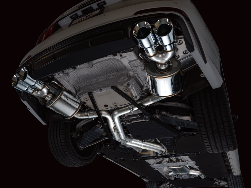 AWE Tuning 19-23 Audi C8 S6/S7 2.9T V6 AWD Touring Edition Exhaust - Chrome Silver Tips AWE Tuning