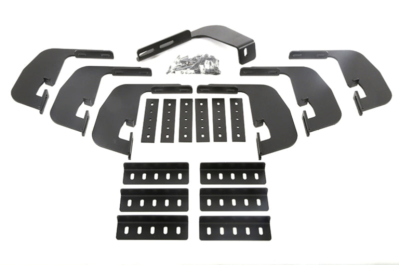 Deezee 14-19 Chevrolet Silverado Running Board Rough Step Bracket Kit