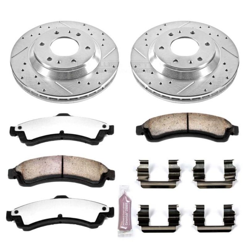 Power Stop 04-05 Buick Rainier Front Z36 Truck & Tow Brake Kit PowerStop