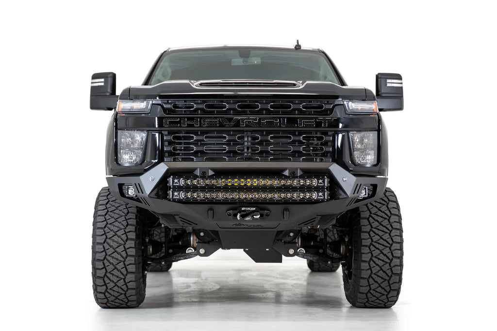 Addictive Desert Designs 2020-2023 Chevy 2500/3500 Bomber HD Front Bumper - F270043500103