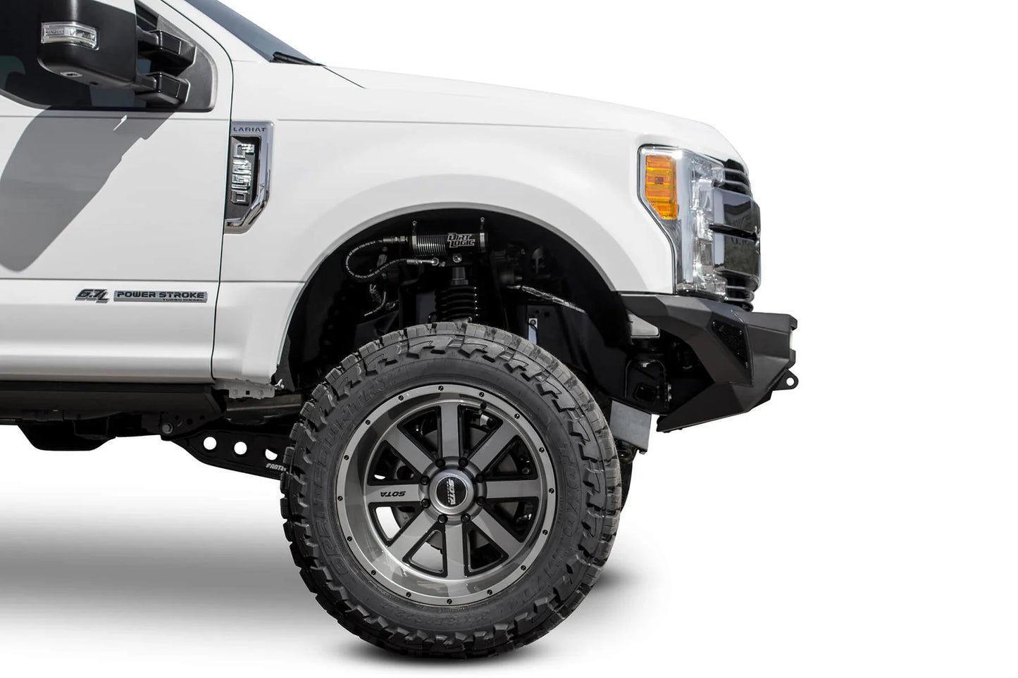 Addictive Desert Designs 2017-2022 Ford Super Duty Stealth Fighter Winch Front Bumper - Addictive Desert Designs