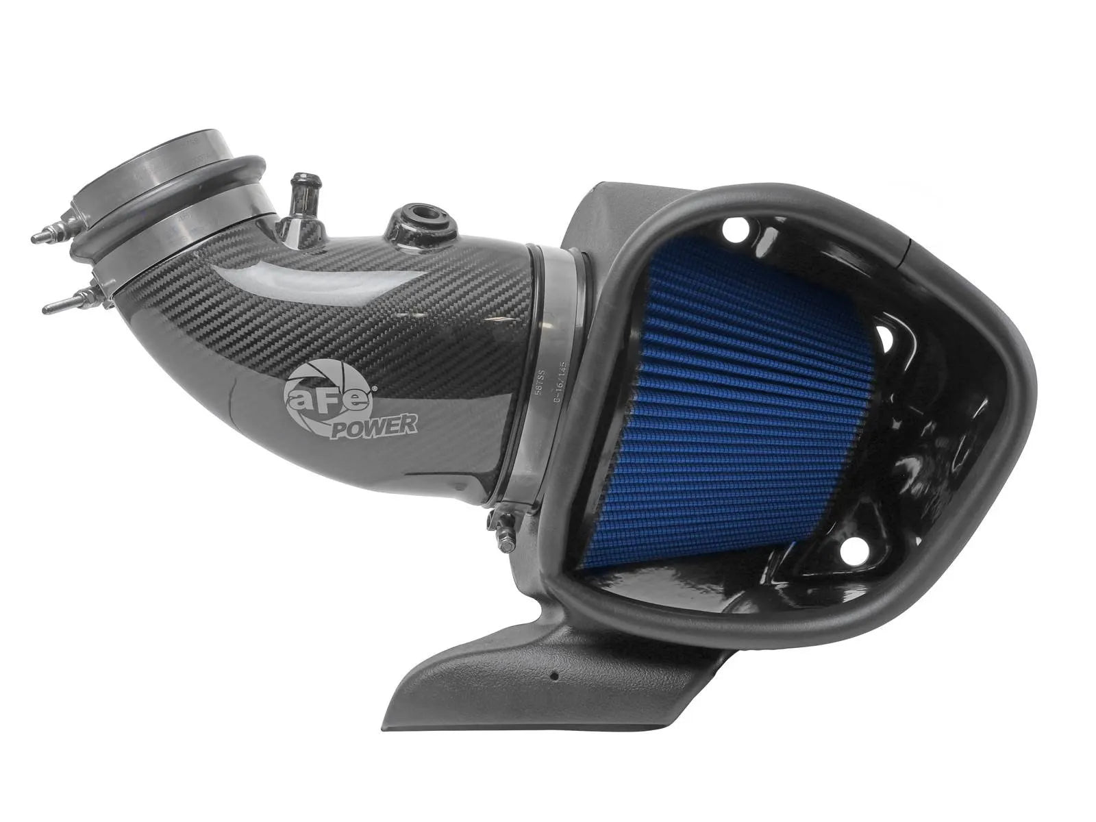 aFe Track Series Carbon Fiber Cold Air Intake System Grand Cherokee / Durango SRT 6.4L - 57-10014R aFe
