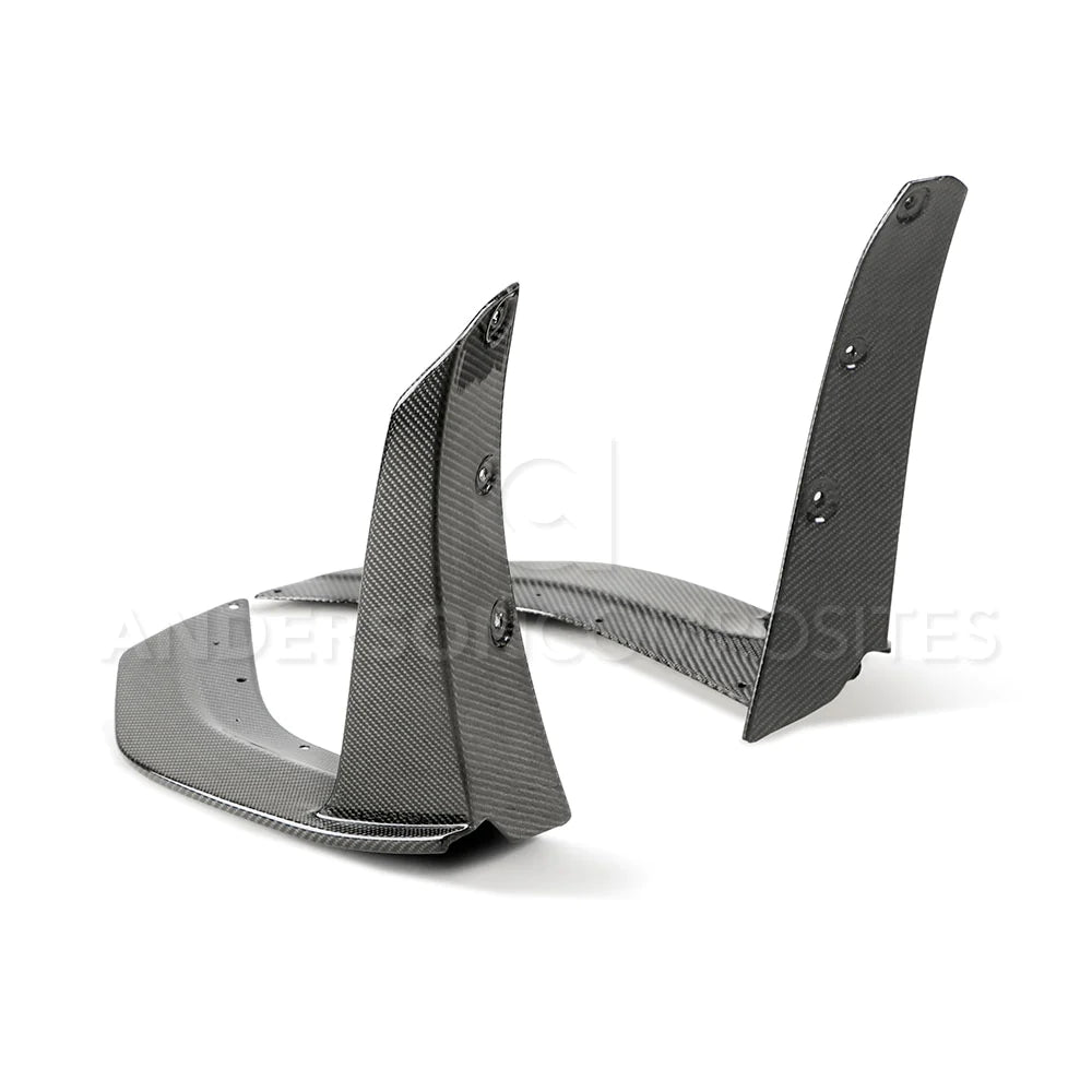 Anderson Composites 20-23 Mustang Shelby GT500 Front Splitter Wickers AC-FBC20FDMU500 Anderson Composites