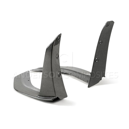 Anderson Composites 20-23 Mustang Shelby GT500 Front Splitter Wickers AC-FBC20FDMU500 Anderson Composites