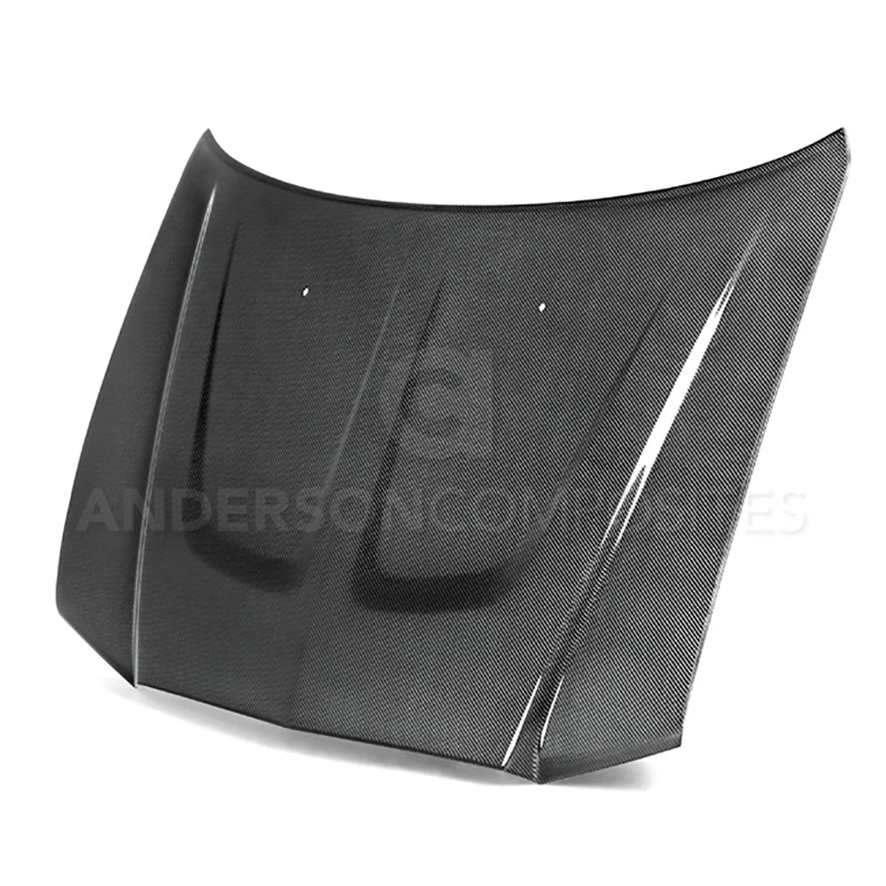 Anderson Composites 11-14 Dodge Charger Carbon Fiber OE Hood - AC-HD1113DGCR4D-OE