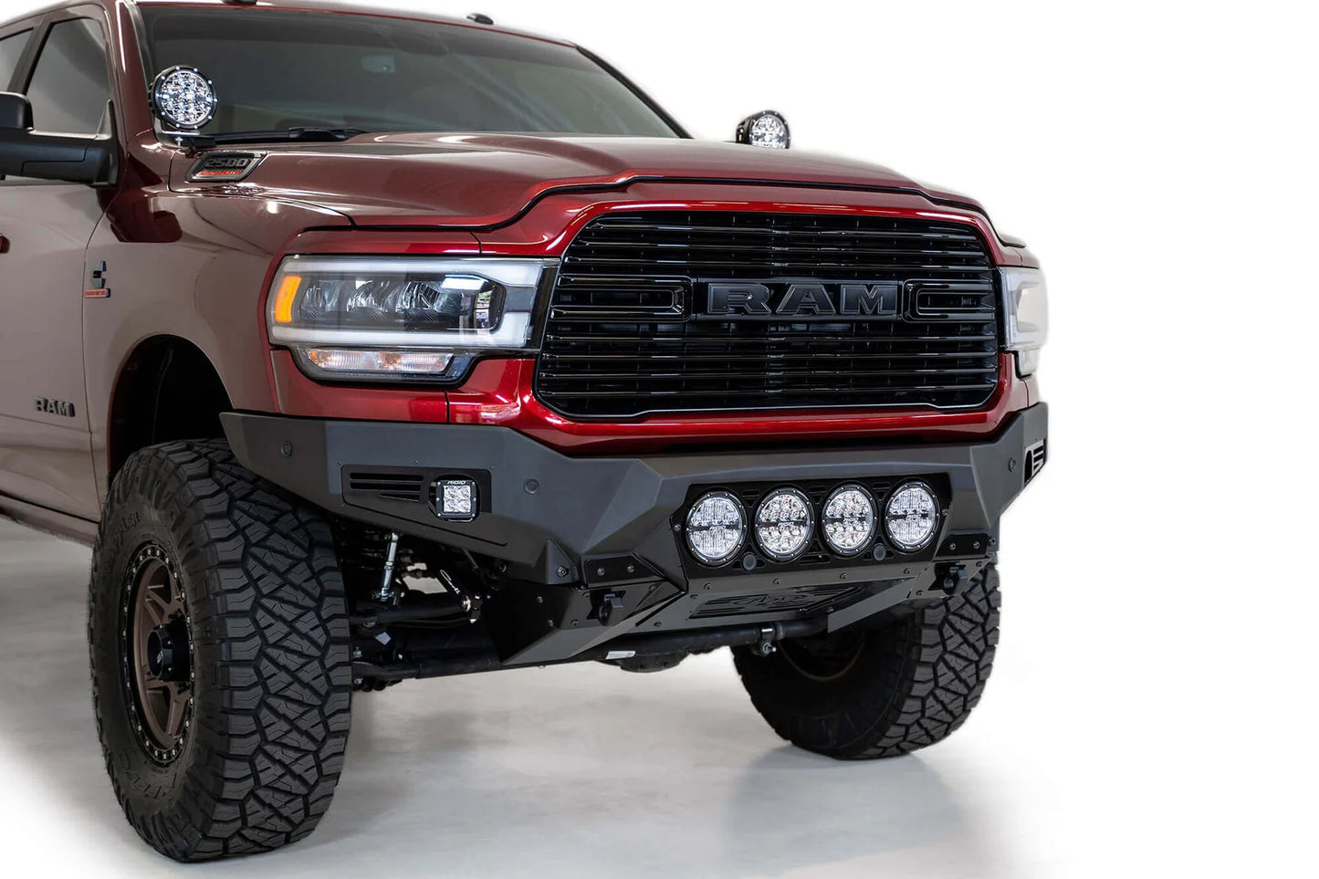 ADD 2019-2023 Ram 2500/3500 Bomber Front Bumper (Rigid) - F560014110103 Addictive Desert Designs