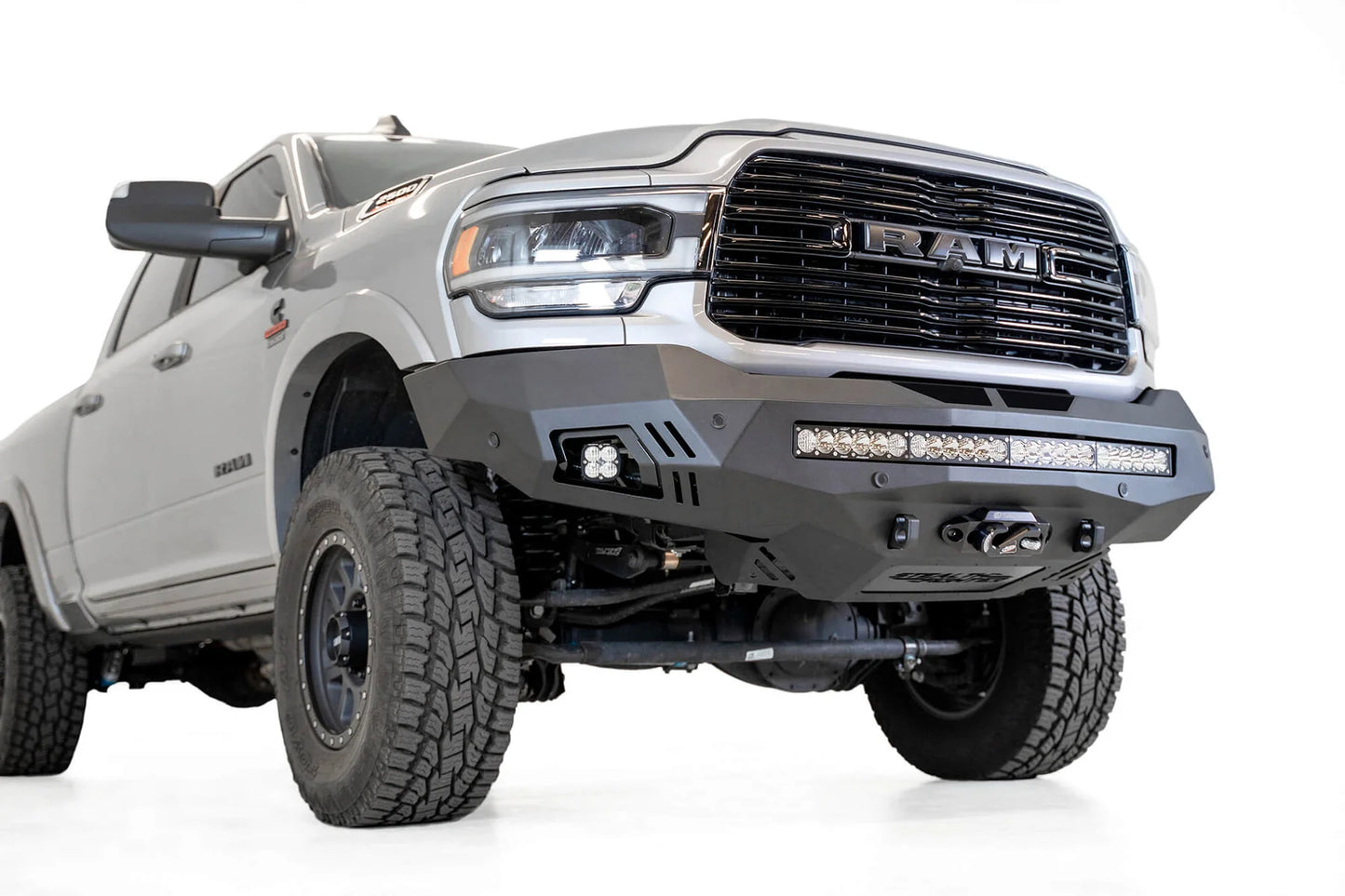 Addictive Desert Designs 2019-2023 Ram 2500/3500 Stealth Fighter Front Bumper - F561423030103 Addictive Desert Designs