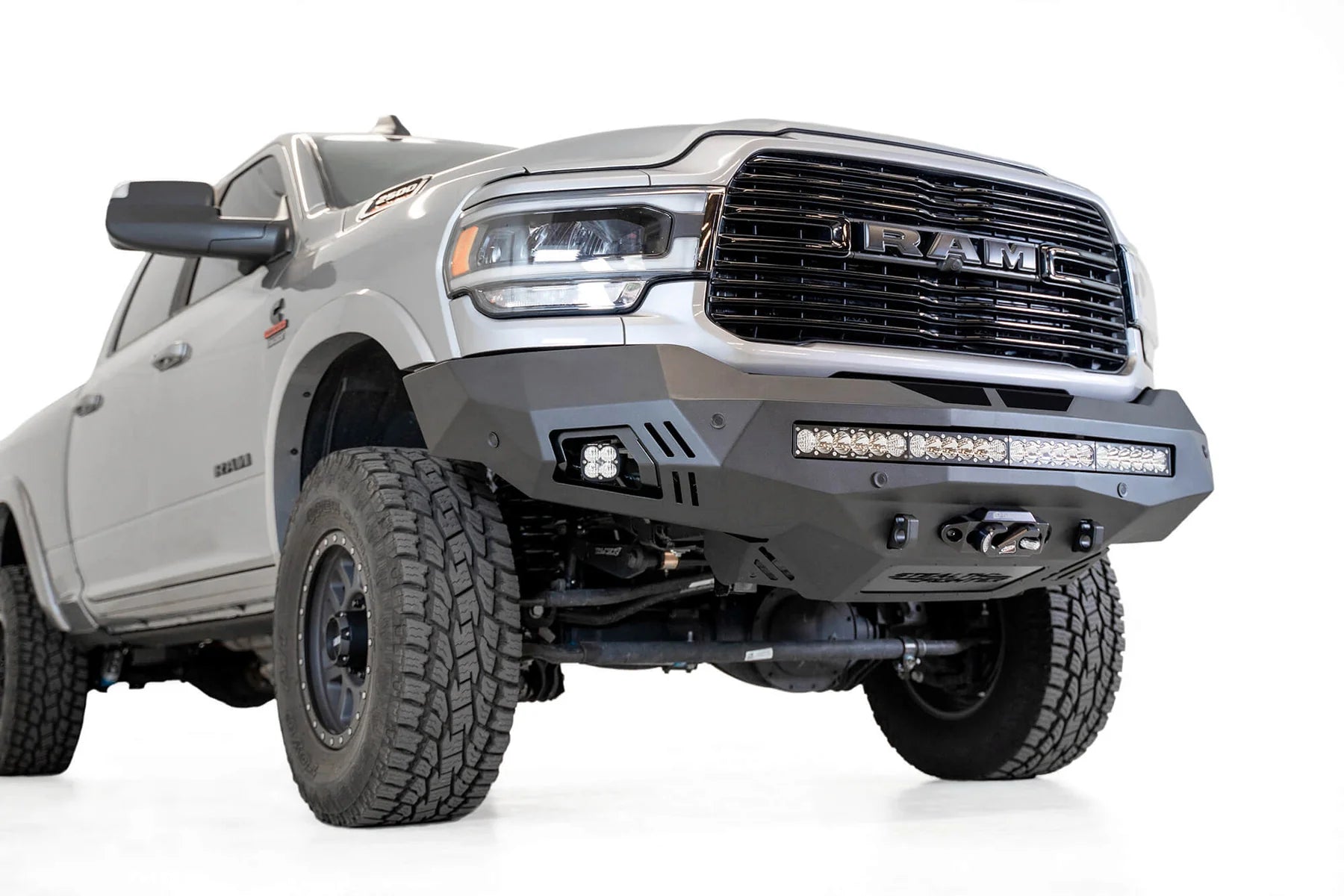Addictive Desert Designs 2019-2023 Ram 2500/3500 Stealth Fighter Front Bumper - F561423030103 Addictive Desert Designs