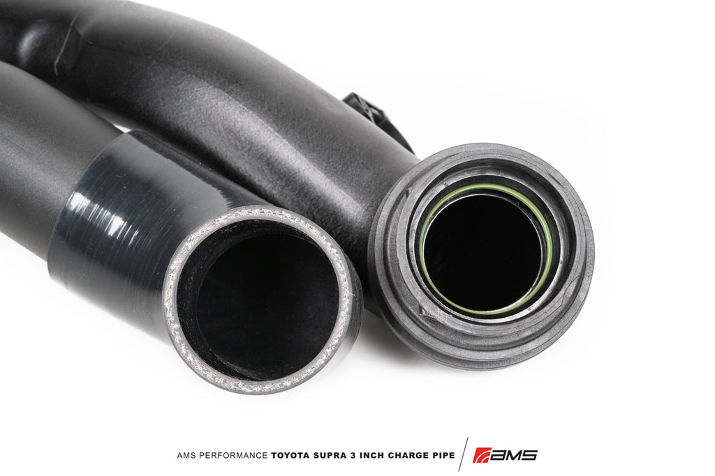 AMS PERFORMANCE  2020-2021 TOYOTA GR SUPRA 3″ CHARGE PIPE AMS.38.09.0001-1