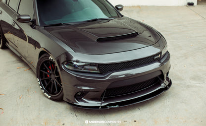 Anderson Composites 15-23 Dodge Charger Type-DM (Demon Style) Carbon Fiber Hood AC-HD15DGCR-DM