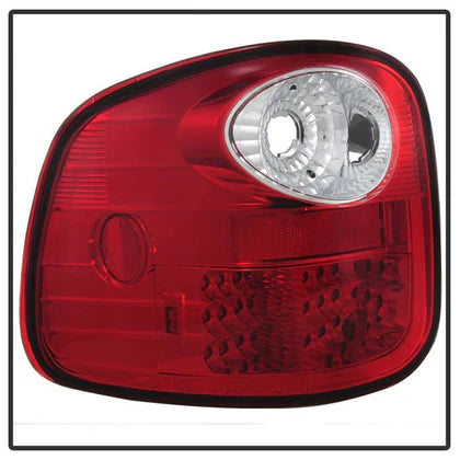 Spyder Ford F150 Flareside 97-03 LED Tail Lights Red Clear ALT-YD-FF15097FS-LED-RC