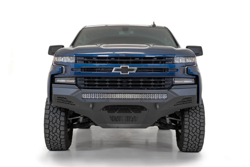 Addictive Desert Designs 2019-2021 Chevy Silverado 1500 Stealth Fighter Front Bumper - F441763030103