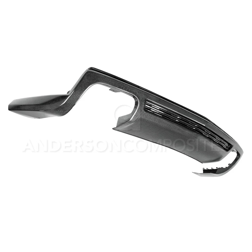 Anderson Composites 2012 - 2013 Camaro ZL Style Carbon Fiber Rear Diffuser - AC-RL1011CHCAM-ZL
