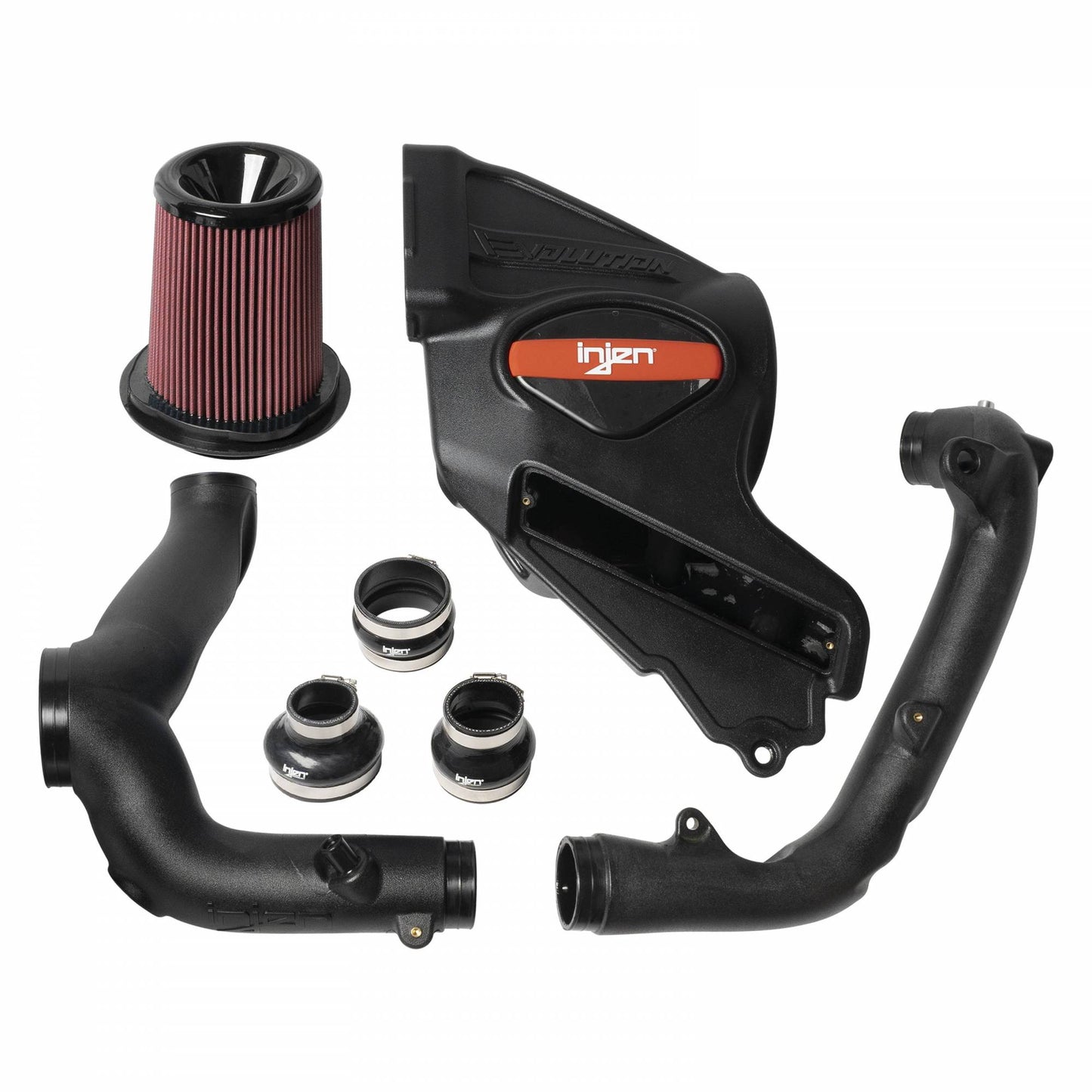 Injen 2021-2022 Ford Bronco V6-2.7L(tt) EcoBoost Evolution Cold Air Intake System (Oiled Air Filter) - EVO9301C Injen