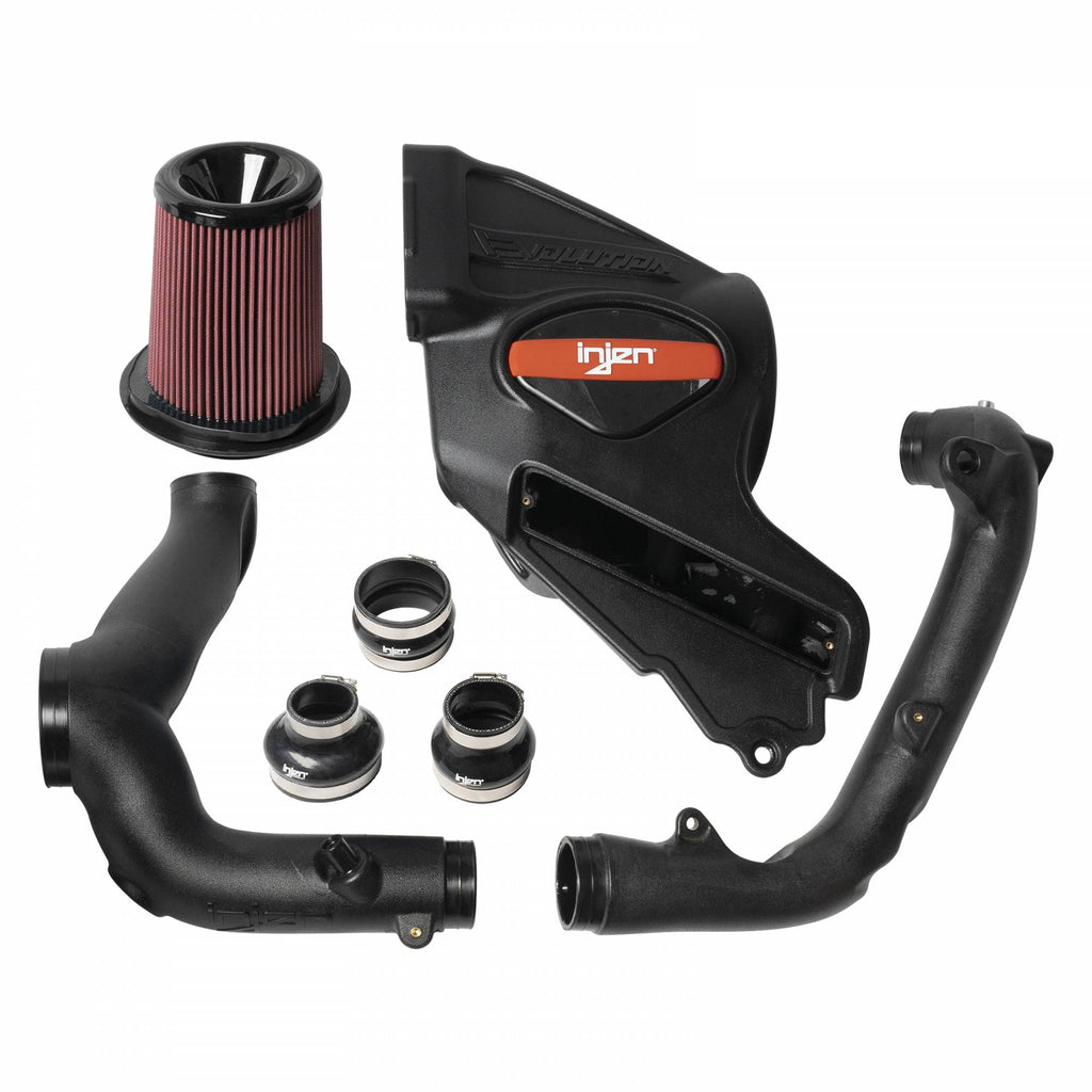 Injen 2021-2022 Ford Bronco V6-2.7L(tt) EcoBoost Evolution Cold Air Intake System (Oiled Air Filter) - EVO9301C