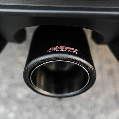 MBRP Universal Carbon Fiber Tip 4in OD / 2.5in Inlet / 7.7in L - T5123CF MBRP
