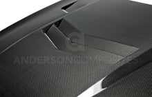 Load image into Gallery viewer, Anderson Composites 13-15 Cadillac ATS Type-VT Carbon Fiber Hood - AC-HD13CAATS-VT