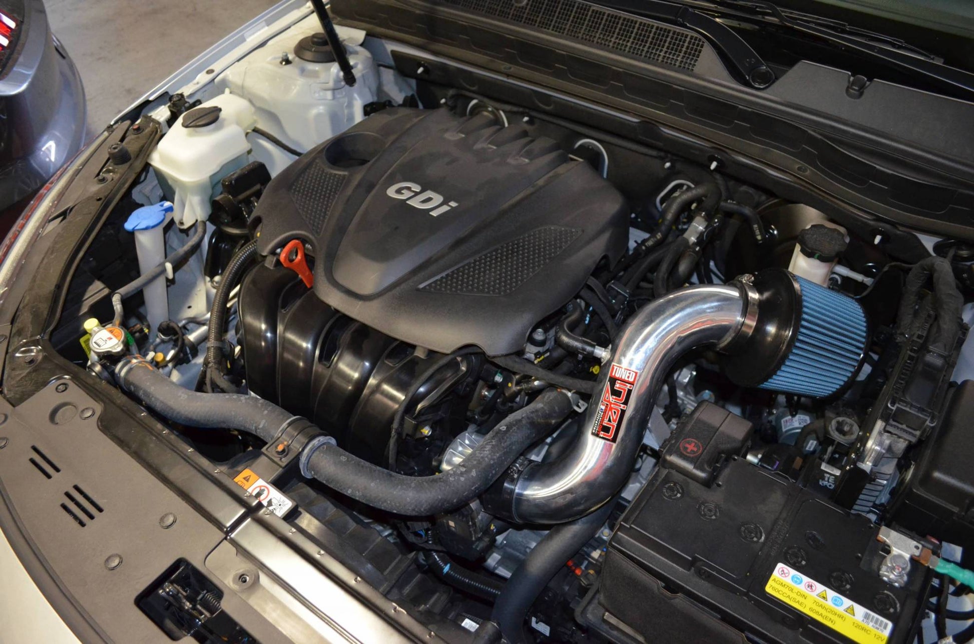 Injen 11-15 Hyundai Sonata / KIA Optima L4-2.4L SP Short Ram Cold Air Intake System (Black) - SP1333BLK Injen